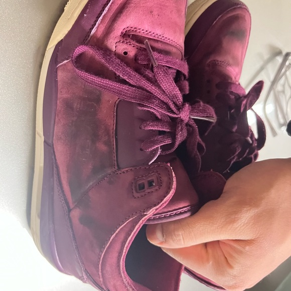 Jordan 3 maroon beater - Picture 2 of 5